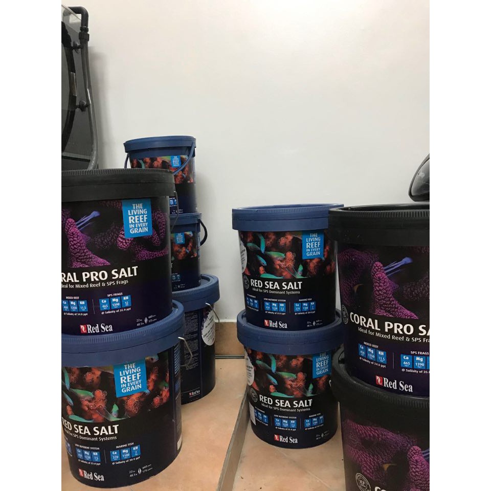 Muối RED SEA SALT 22KG cho hồ cá biển