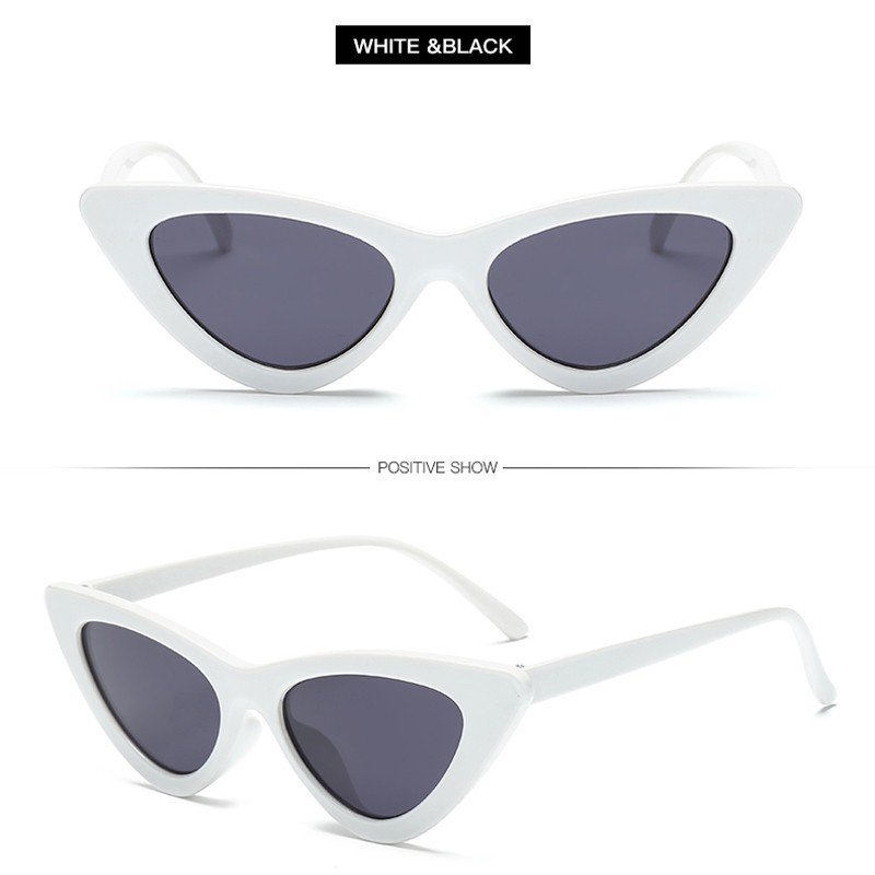 Kính Mát Hình Mắt Mèo Phong Cách Hàn Quốc Cho Nữ