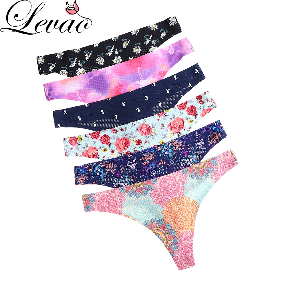 Quần Lót Levao Không Đường May Thoáng Khí Gợi Cảm Thoải Mái Cho Nữ