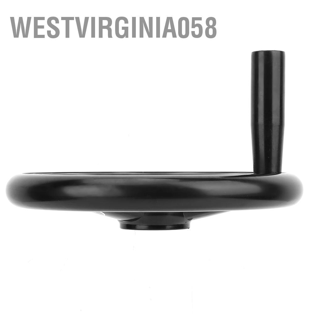 Có thể bán buôn 250 * 25mm Đen chống trượt Bakelite 3 Tay quay Tiện có cầm cho Máy công cụ Westvirginia058 Hàng giao ngay
