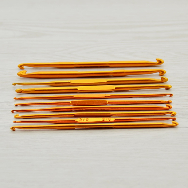 Set 10 Kim Móc Len DIY Bằng Nhôm Tiện Dụng