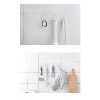 móc treo trong suốt đa năng (lẻ 1 chiếc)