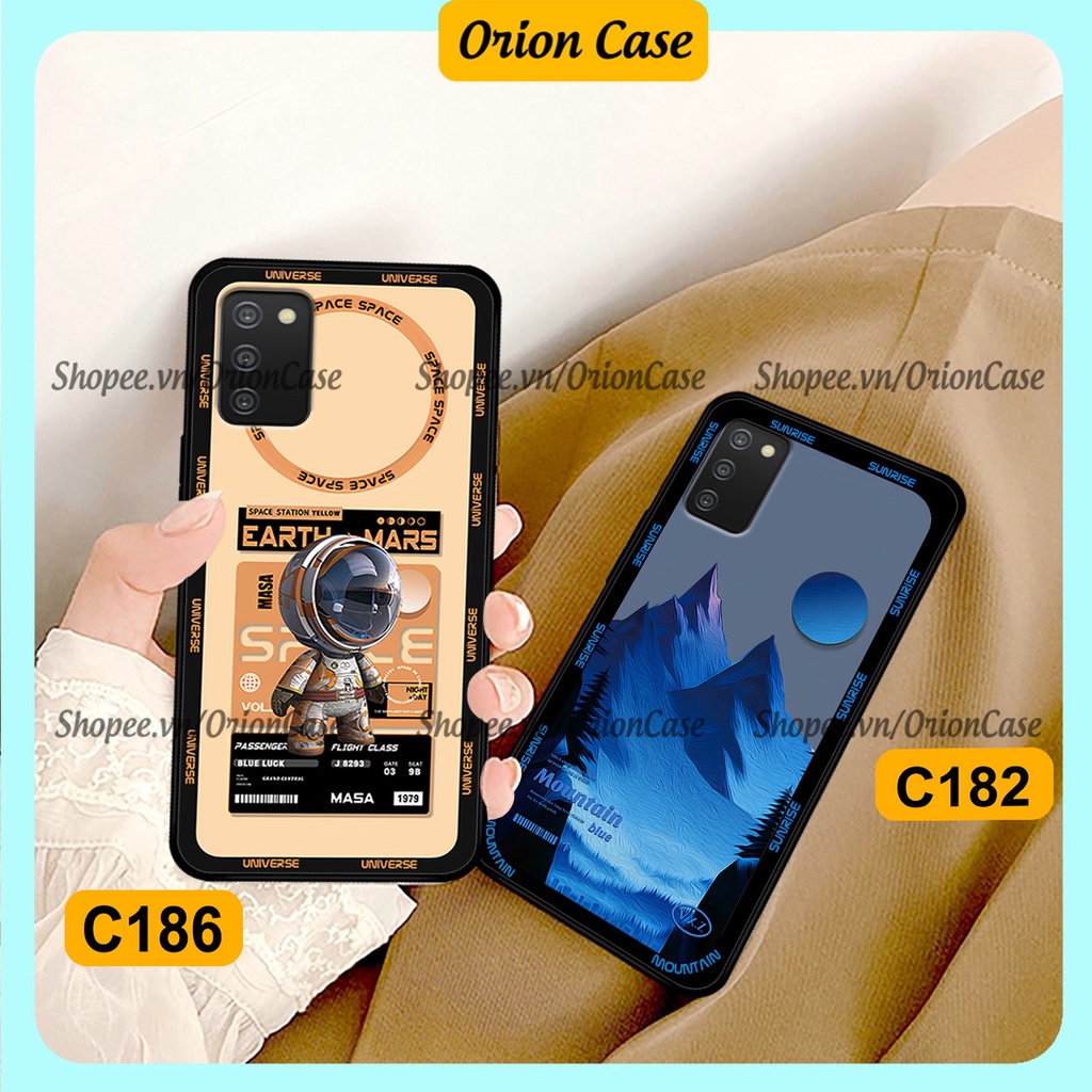 Ốp Samsung A02s / A03s in hình astronaut pro nasa, moutain cá tính.ốp lưng chống sốc