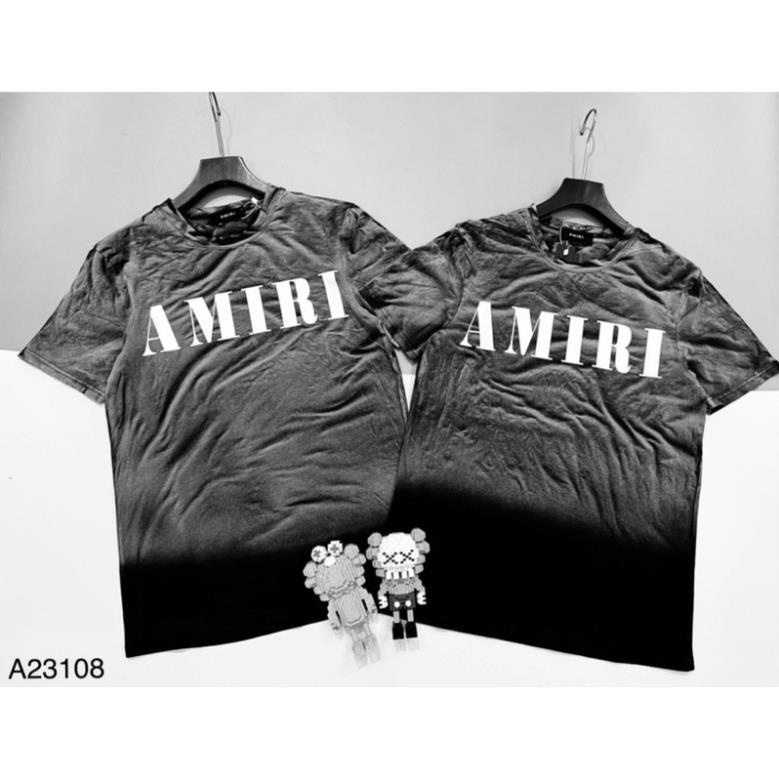 Áo Thun Nam Amr Loang Chữ Trắng Siêu Hot - Áo Phông AMR Loang Cho AE