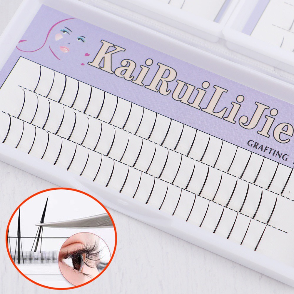 [Hàng mới về] Lông Mi Giả Mềm Mại Tự Nhiên Hình Chữ C Chuyên Dụng Cho Nối Mi