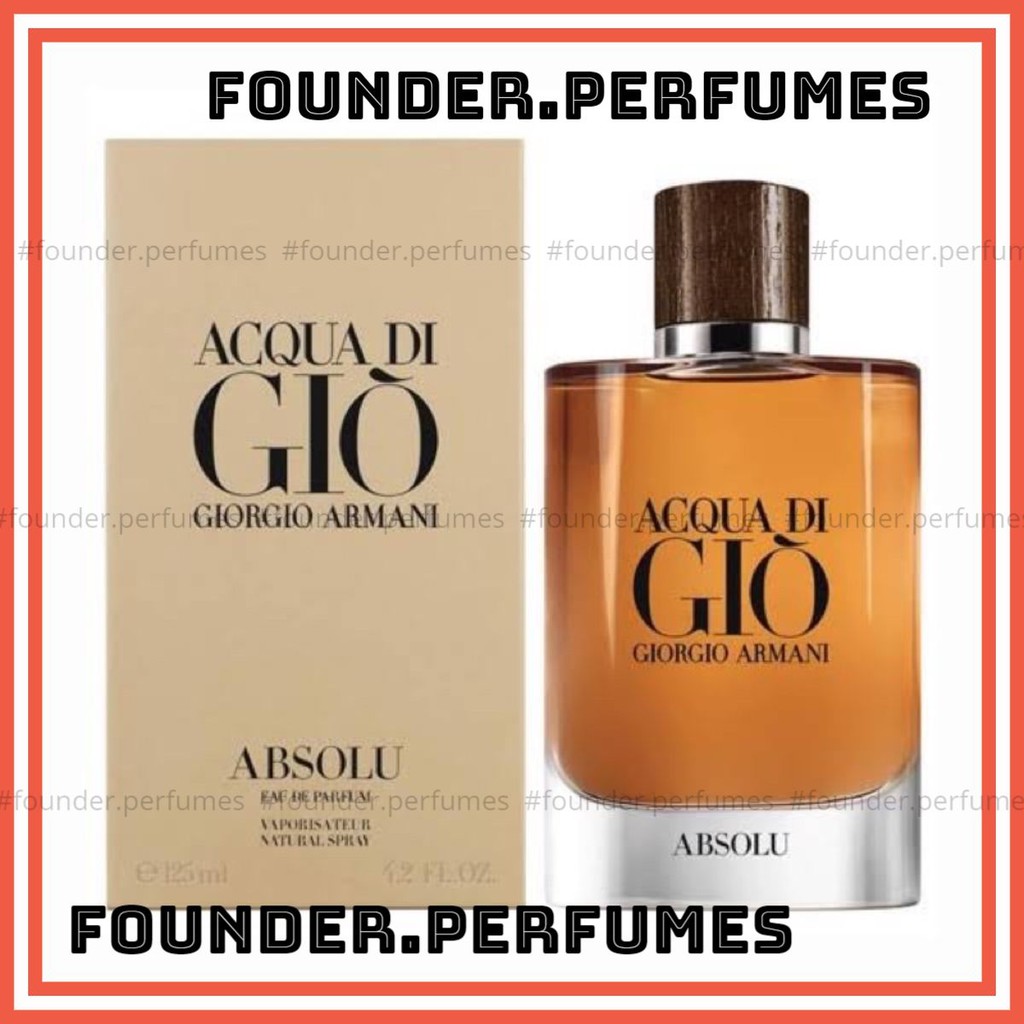 [S.A.L.E] 🌟 Nước hoa dùng thử Acqua Di Gio Absolu Instinct #.founderperfume | Thế Giới Skin Care