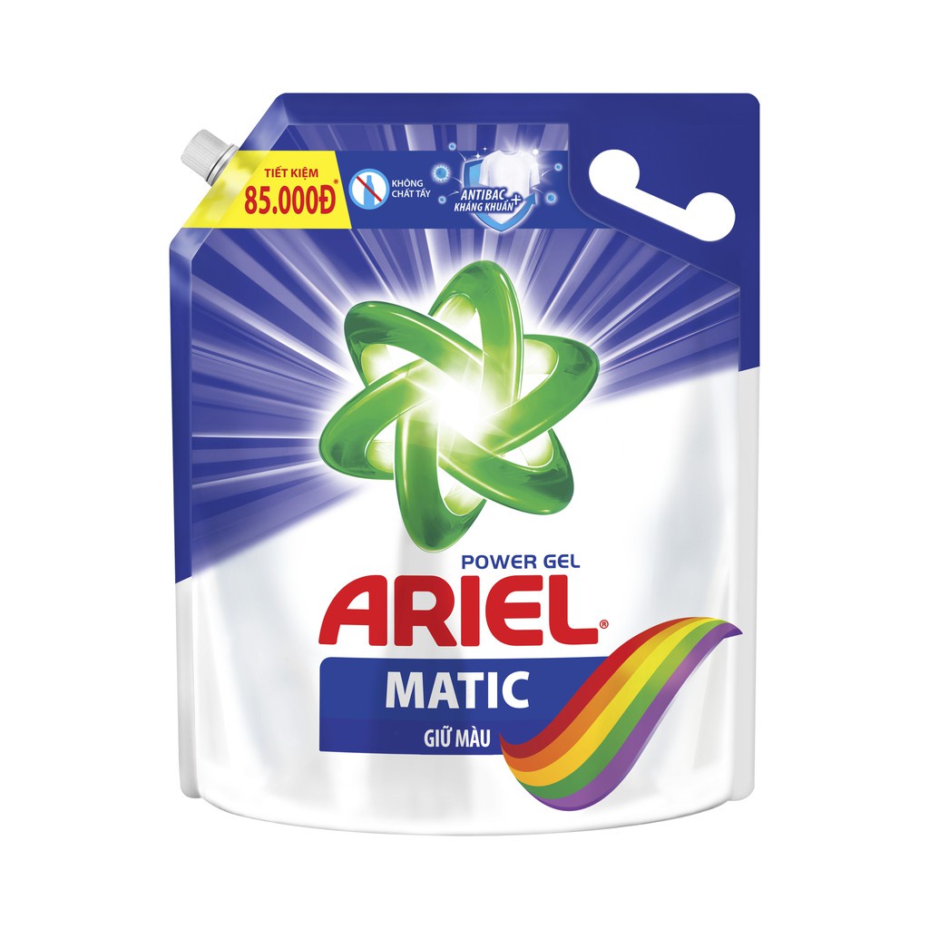 Ariel Matic Nước Giặt Túi 2.1Kg - 2.3Kg