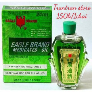 Dầu gió Xanh Con Ó Eagle Brand 24ml của Mỹ