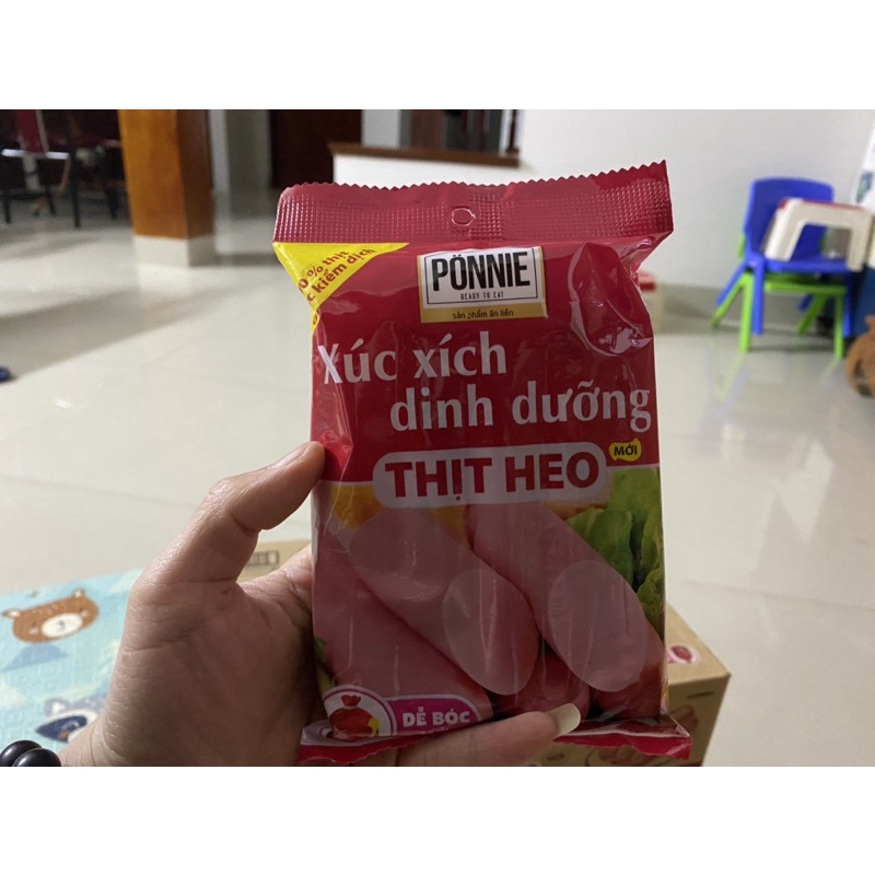 xúc xích ăn liền ponnie
