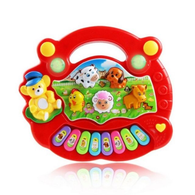 Đàn Piano Nông Trại Vui Vẻ, Trang Trại Súc Vật - Đồ Chơi Âm Nhạc