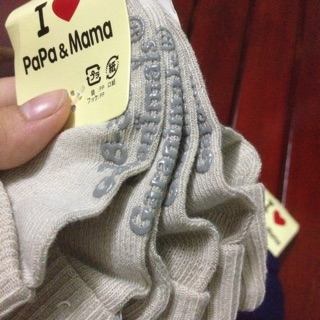 Set 8 đôi tất sợi I love PaPa&MaMa