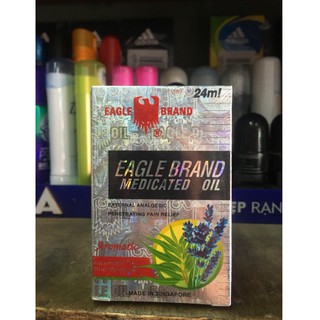 Dầu gió trắng Eagle Brand Medicated Oil Chính Hãng 24ml