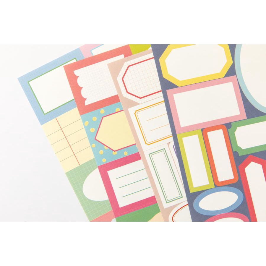 Set 10 Sticker ARTBOX Hàn Quốc Hình Nhãn Label