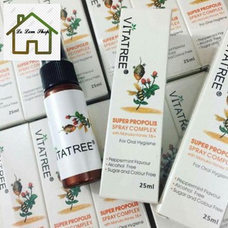 Xịt keo ong vitatree Úc 25ml