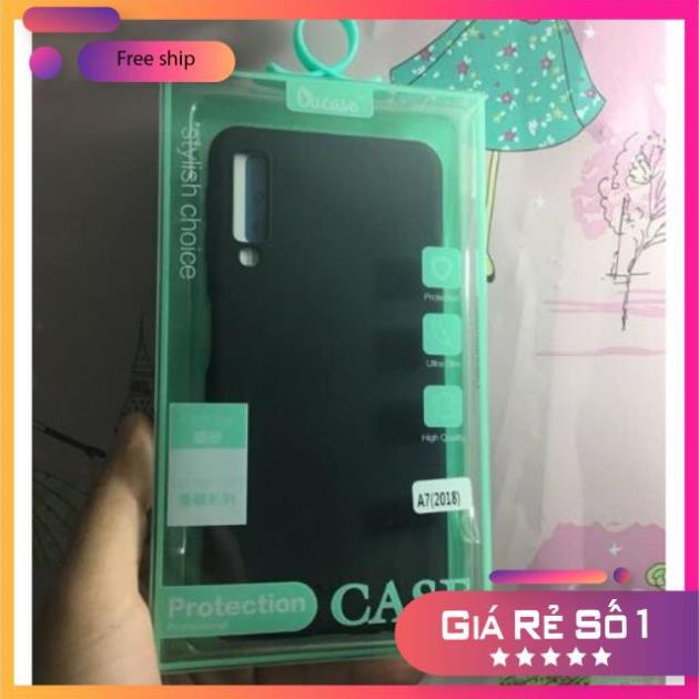 Ốp dẻo Vu màu samsung A7 2018