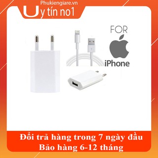 Củ sạc Iphone chính hãng Apple loại dẹt cao cấp ⚡️ bảo hành 12 tháng - 1 đổi 1 ⚡️ tặng kèm cáp cao cấp