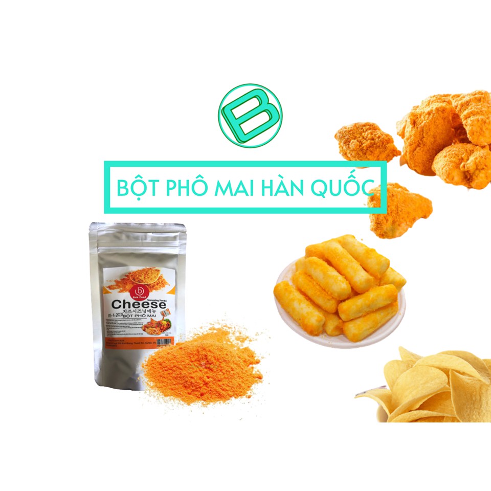 BỘT PHÔ MAI LẮC HÀN QUỐC 200GR