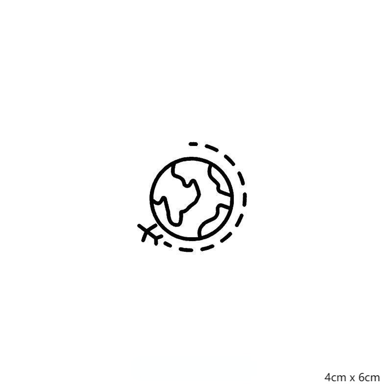 【SIYA Magic Tattoo】Hình Xăm 15 Ngày Dán Tạm Thời Không Thấm Nước 4cm X 6cm