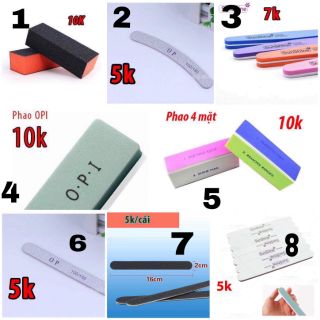 Combo 2 dũa số 6, 1 phao số 5, 2 phao số 8, 2 phao số 3, 1 phao số 1