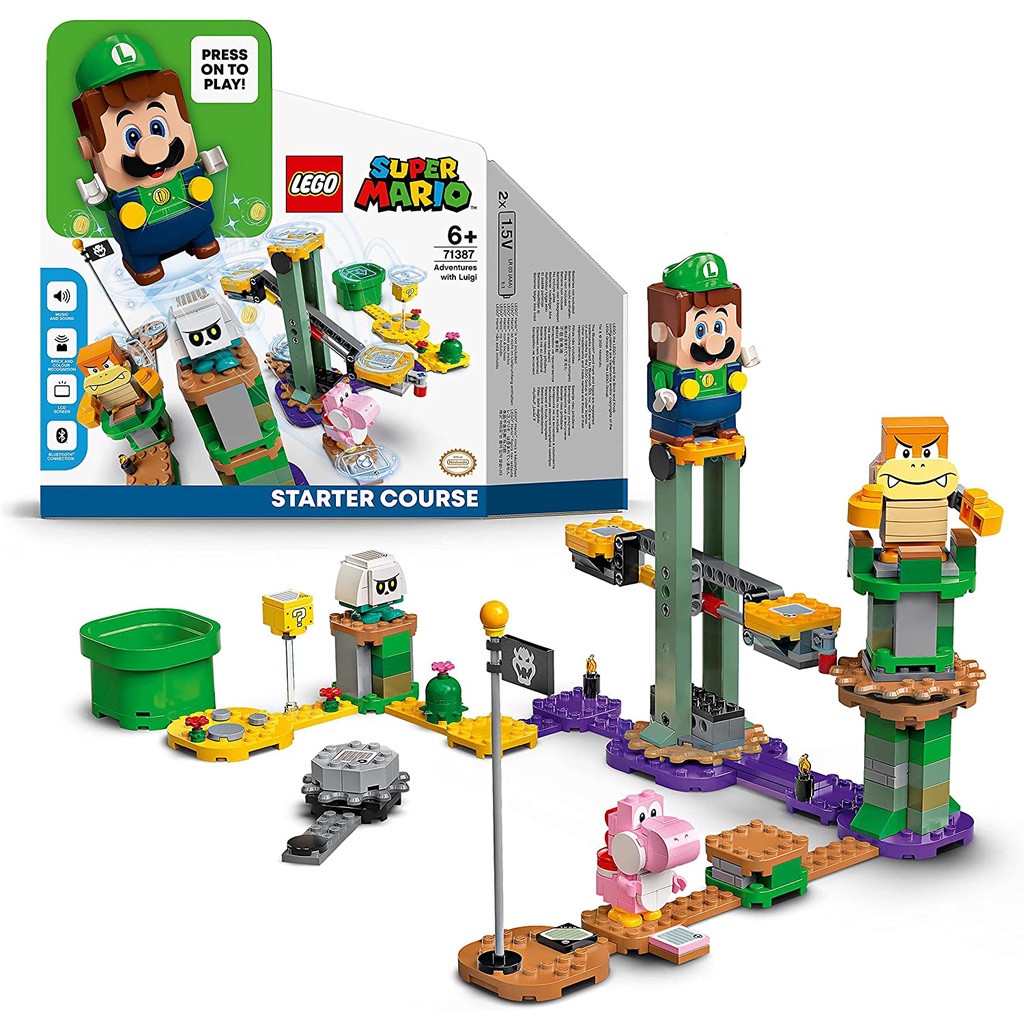 Lego 71387 Super Mario Adventures with Luigi - Cuộc phiêu lưu với Luigi