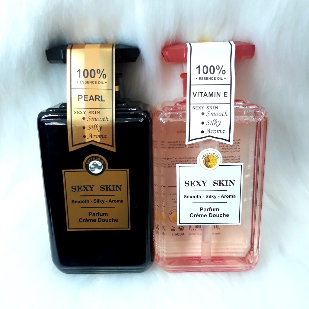 Sữa Tắm Hương Nước Hoa Sexy Skin 600ml Hàng Pháp