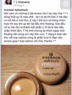 Phấn tươi Essence Mousse