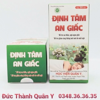 Định Tâm An Giấc - Học viện Quân Y - Hỗ Trợ Người Mất Ngủ