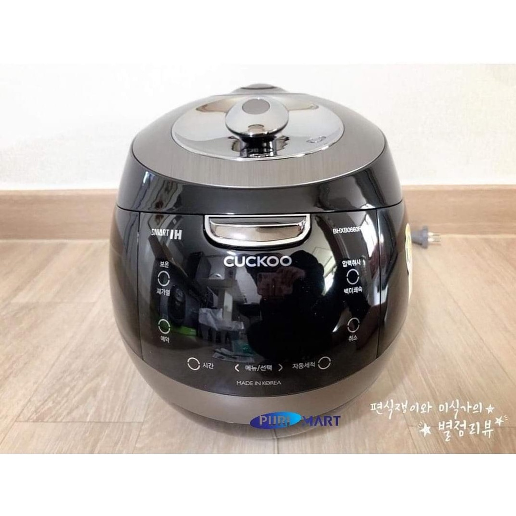 NỒI CƠM ĐIỆN CAO TẦN CUCKOO CRP-BHXB0660FD 1.08LBẢO HÀNH 24 THÁNG HÀNG NỘI ĐỊA