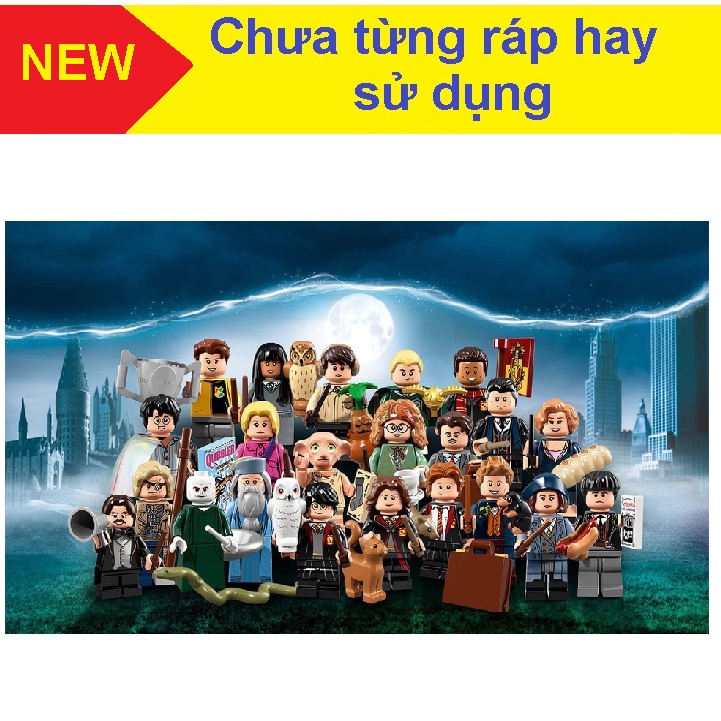 Nhân vật Lego thuộc Series Harry Potter và Fantastic Beasts - Khách đọc kỹ mô tả