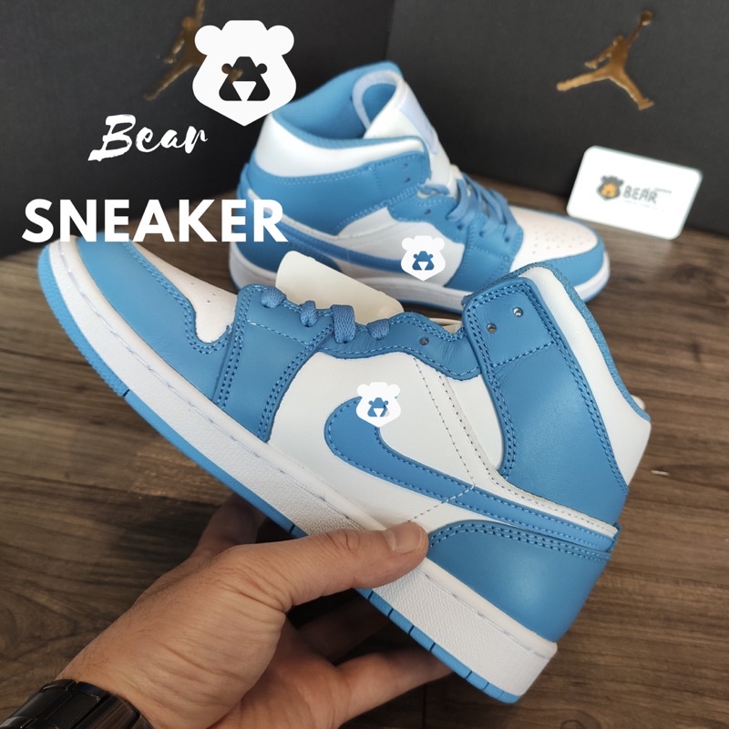 [Bear.sneaker] Giày Thể Thao JD1 UNC Xanh dương cao hàng like au.th