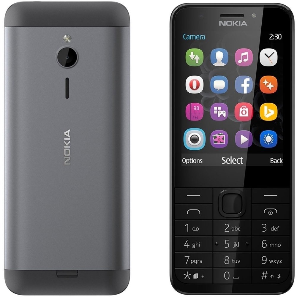 [rẻ vô địch] điện thoại Nokia 230 (2 sim) main zin, bảo hành 1 tháng