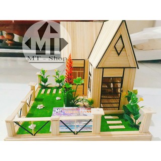 Nhà tăm tre handmade SP-F06