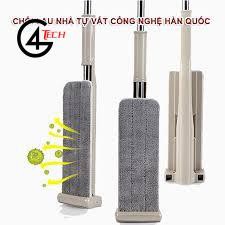 Chôi lau nhà gạt nước thông minh tự vắt Spin Mop - Chổi lau nhà tự vắt siêu tiện dụng