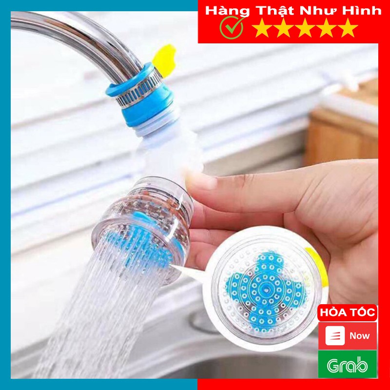 Đầu vòi nước tăng áp, hạn chế nước bắn tung tóe