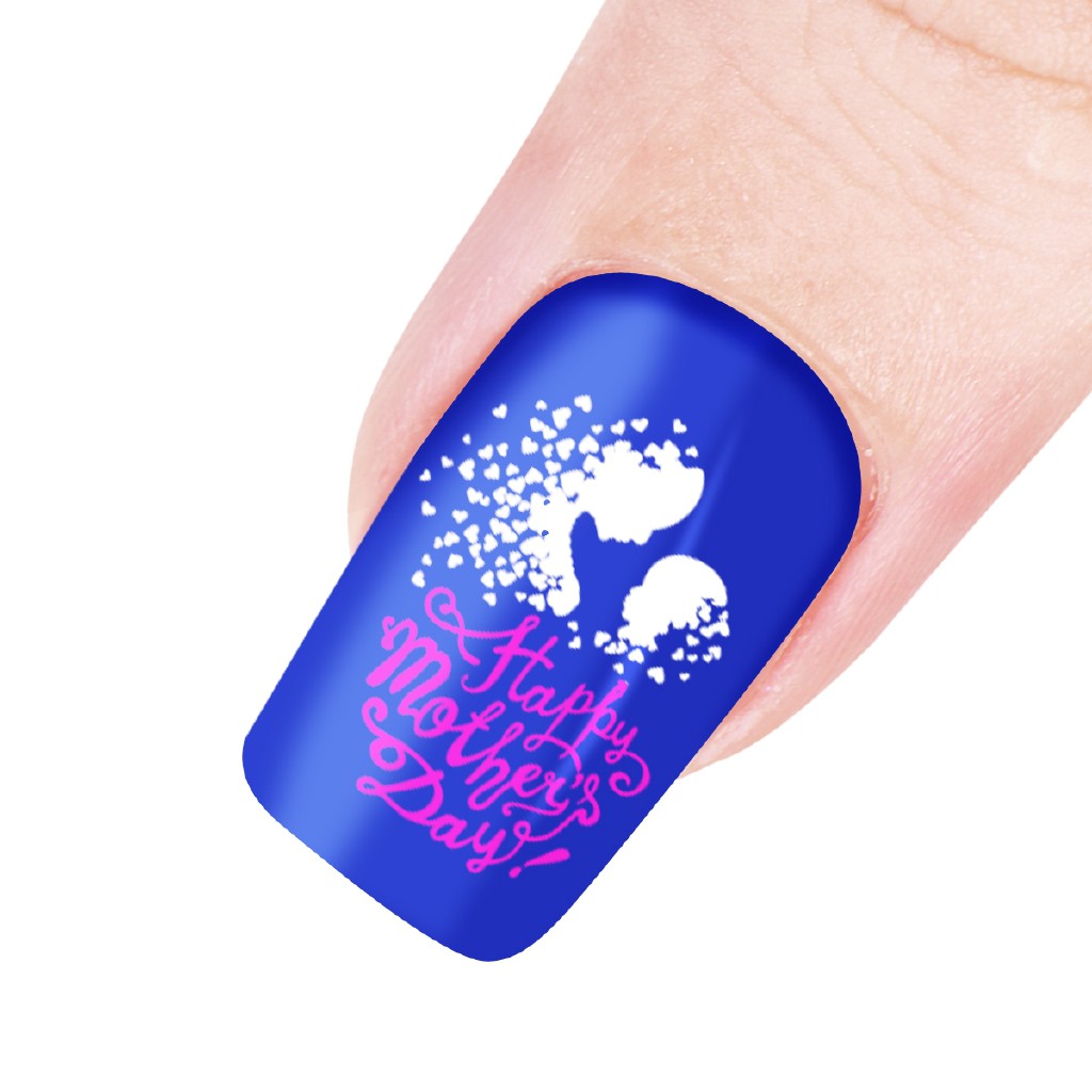 [Hàng mới về] Tấm dập trang trí móng tay in hình độc đáo