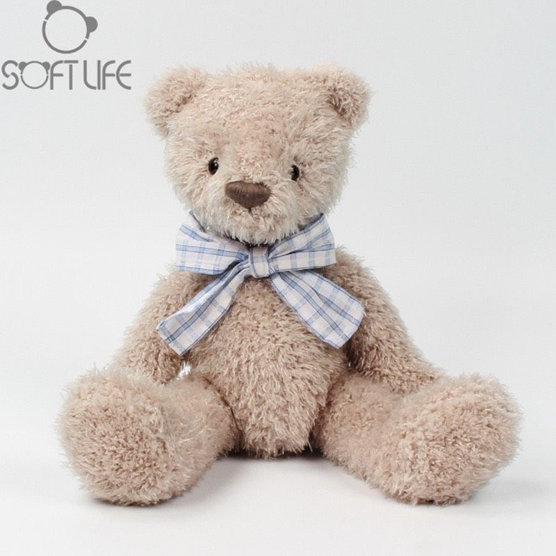 Gấu nhồi bông Teddy nơ cho bé hàng cao cấp Babybear