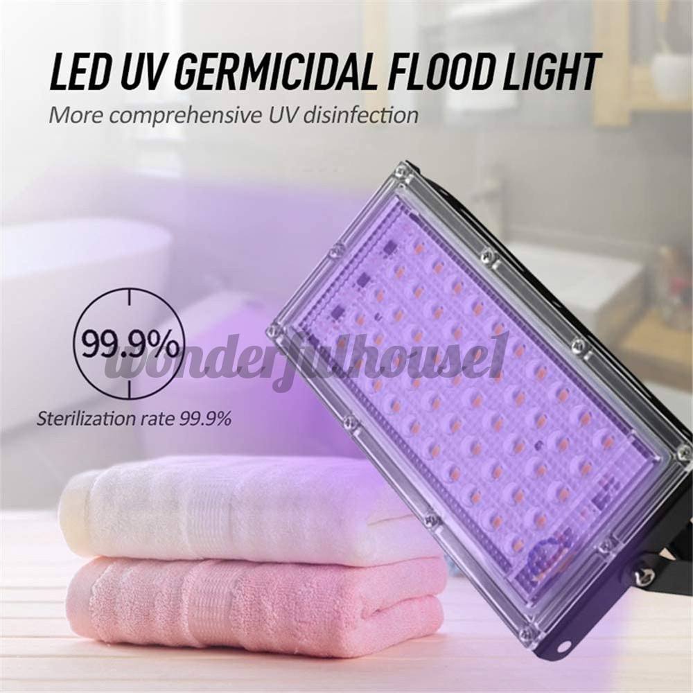 Đèn Led Uv 50w Chống Nước Ip65 Cao Cấp