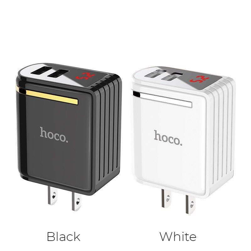 CÓC SẠC 2 CỔNG HOCO C39 - 12W