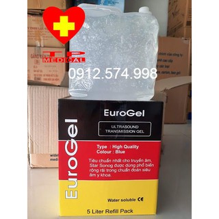 Gel triệt lông Euro màu trắng bình 5 lít