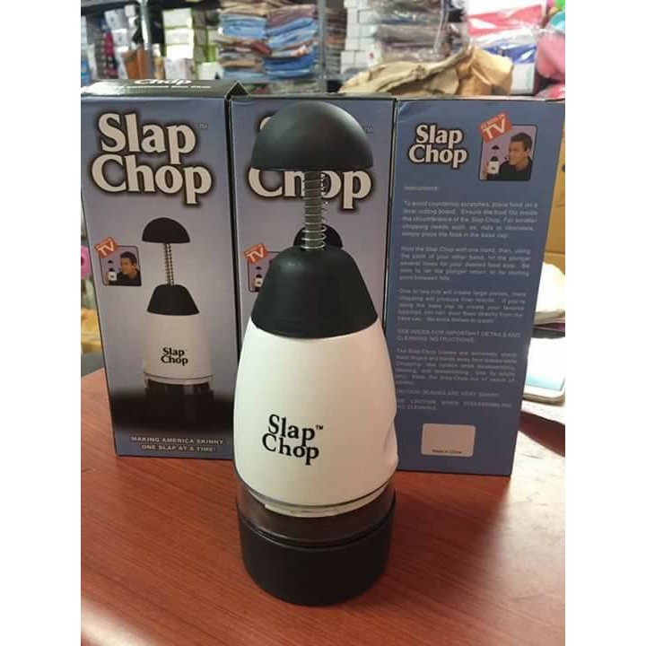 Dụng cụ dập hành tỏi, cắt rau củ quả siêu nhanh đa năng Slap chop