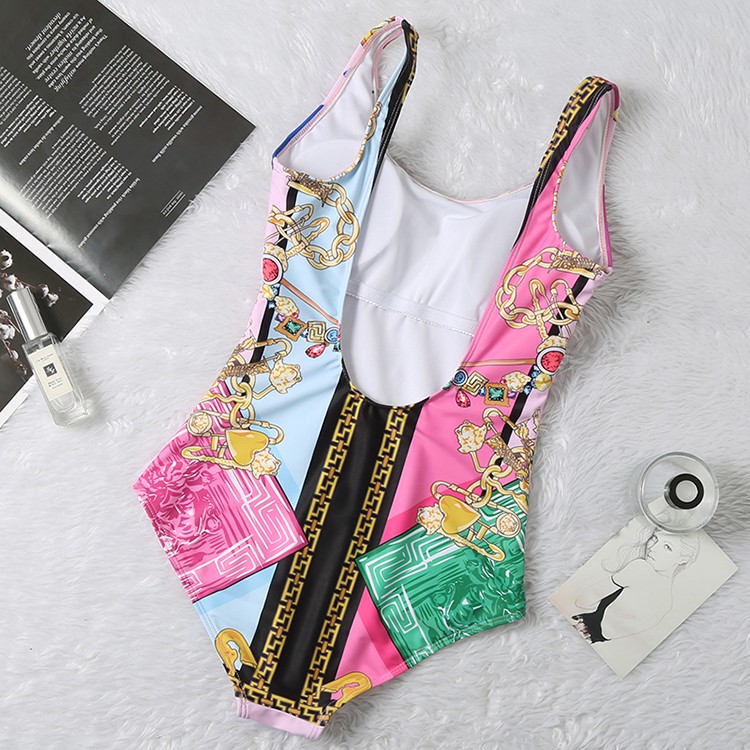 Bikini 1 mảnh in họa tiết Versace | BigBuy360 - bigbuy360.vn