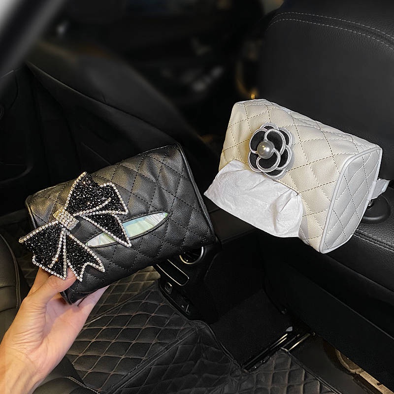 Hộp đựng khăn giấy thời trang sang trọng giá cả phải chăng cho xe ô tô