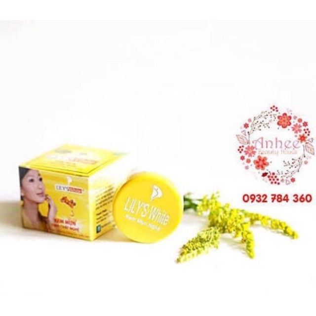Kem mụn Lily’s white tinh chất nghệ