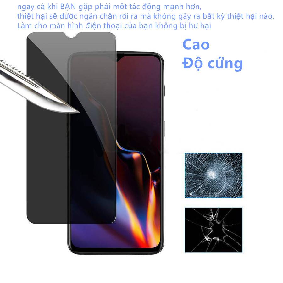 Kính Cường Lực Chống Nhìn Trộm Miếng dán màn hình Xiaomi Redmi mi 8 9 SE 9T 10t lite A3 7 7A 8A 9A 9C NOTE 7 8 9 9S PRO