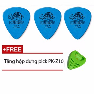 Combo 3 pick gảy Dunlop tặng hộp đựng pick