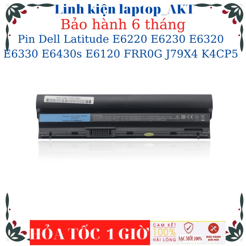 Pin Dell Latitude E6220 E6230 E6320 E6330 E6430s E6120 FRR0G J79X4 K4CP5