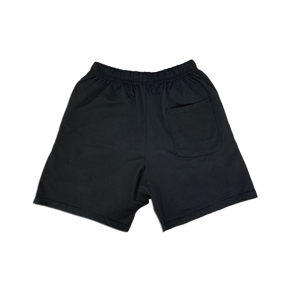 Quần short LAEMAO chất vải cotton nỉ da cá MAVERICK