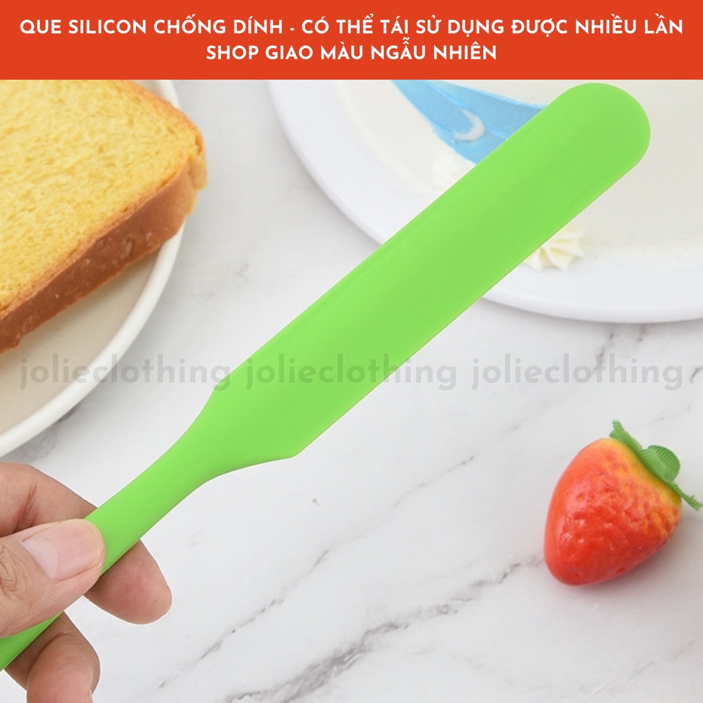 Que silicon chống dính, que phết sáp wax lông silicon có thể tái sử dụng nhiều lần