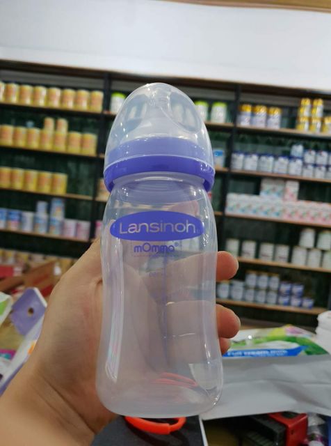 [Mã 256FMCGSALE giảm 8% đơn 500K] Set 3 bình sữa Lansinoh 160ml và 240ml