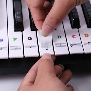 Set miếng dán bàn phím đàn piano